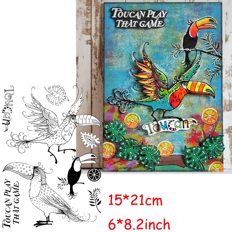 Colorful Toucan Metal Cutting Dies Toucan Play That Game dies Scrapbooking 2020 For DIY Card Making
Colorful Toucan Metal Cutting Dies Toucan Play That Game dies Scrapbooking 2020 For DIY Card Making