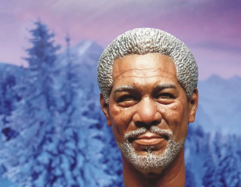 Morgan Freeman 1/6 Scale Male Soldier Head Sculpture Model Used for Nude Model Decoration Toy
Morgan Freeman 1/6 Scale Male Soldier Head Sculpture Model Used for Nude Model Decoration Toy