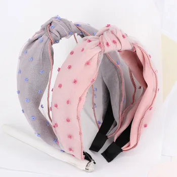 New Sweet Women Print Elastic Mesh Knot Soft Knotted Headband Hairband Women Lady Bow Hair Hoop Hair Accessories Headwear
New Sweet Women Print Elastic Mesh Knot Soft Knotted Headband Hairband Women Lady Bow Hair Hoop Hair Accessories Headwear