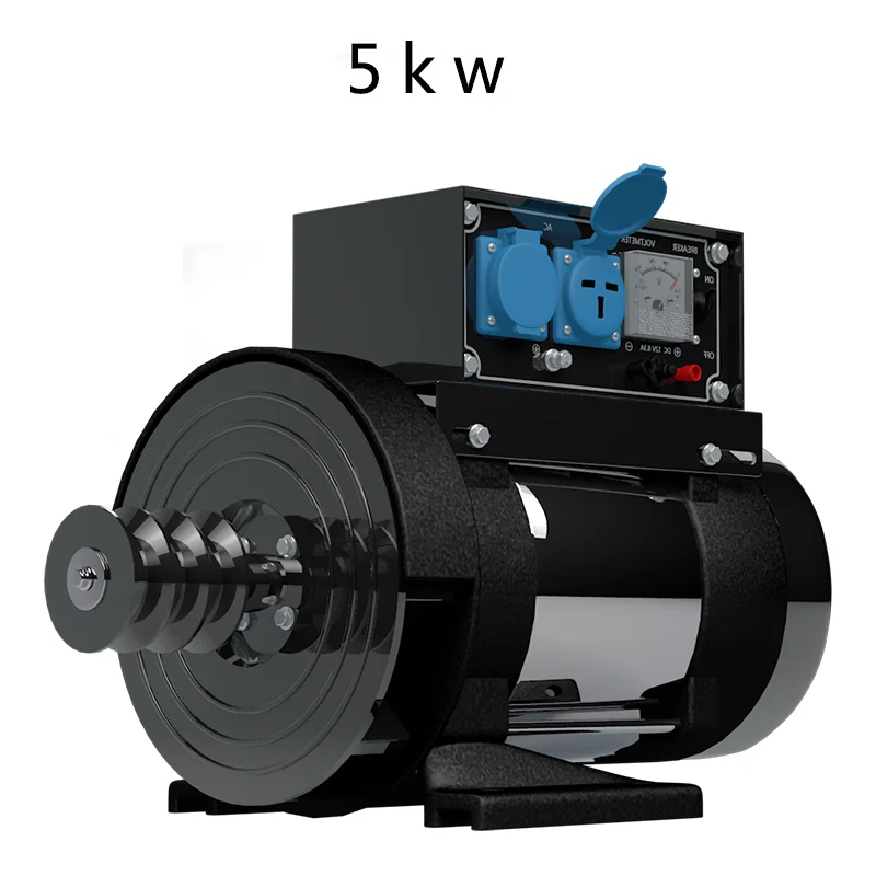 Small Diesel Generator Set 5kW Single Phase 220V Gasoline Single Copper Household Air Conditioning Refrigerator
Small Diesel Generator Set 5kW Single Phase 220V Gasoline Single Copper Household Air Conditioning Refrigerator