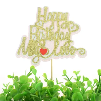 cake topper Flags Happy Birthday My Love Heart Cake Toppers Kids Gift Wedding Baby Shower Party Baking DIY New Xmas 20pcs/lot 
cake topper Flags Happy Birthday My Love Heart Cake Toppers Kids Gift Wedding Baby Shower Party Baking DIY New Xmas 20pcs/lot