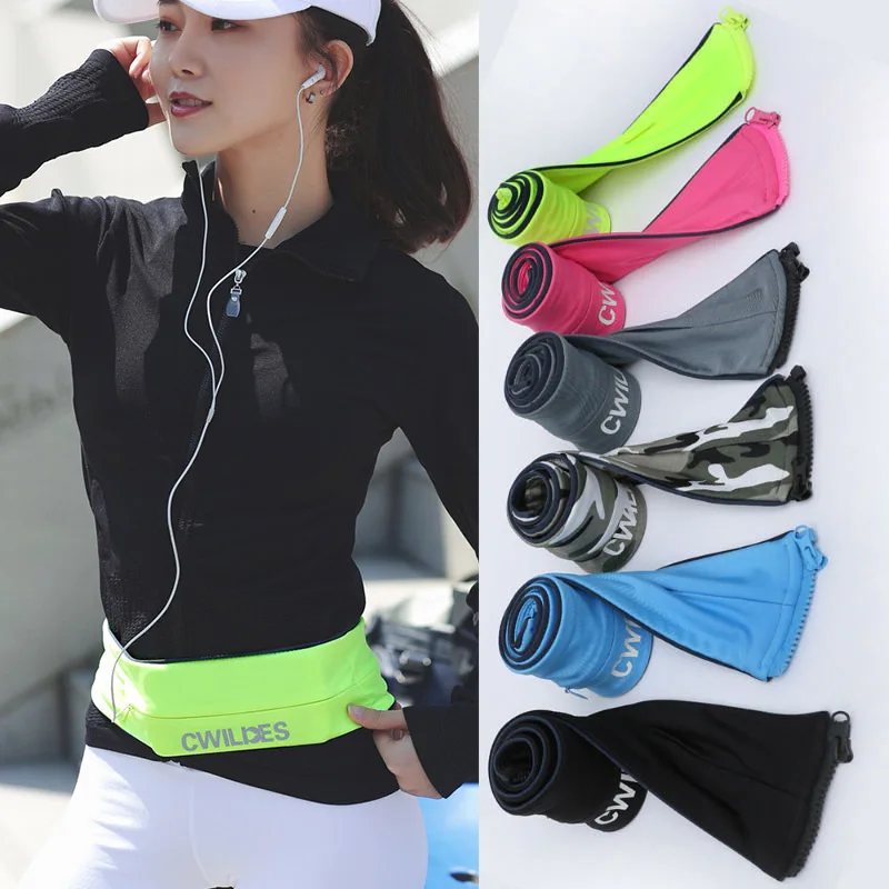 Ultra-Thin Light Sports Waist Pack Men And Women Waterproof Multi-functional Body Hugging Hidden Mobile Phone Waist Bag Running 
Ultra-Thin Light Sports Waist Pack Men And Women Waterproof Multi-functional Body Hugging Hidden Mobile Phone Waist Bag Running