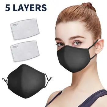 Activated Carbon Filter Mouth Mask Anti Dust 5 Layer PM2.5 Anti Pollution Protective Breathable Washable Reusable for Sports
Activated Carbon Filter Mouth Mask Anti Dust 5 Layer PM2.5 Anti Pollution Protective Breathable Washable Reusable for Sports