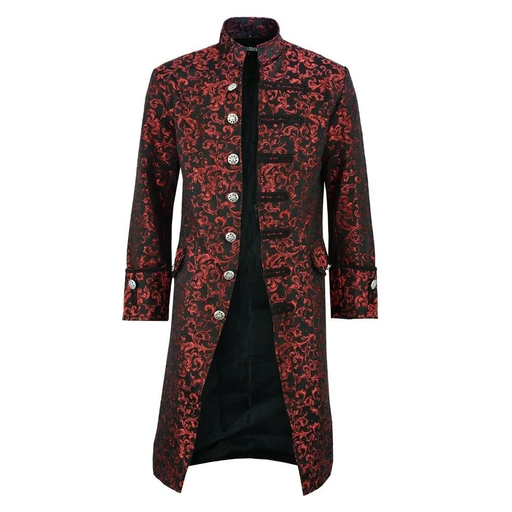 MUQGEW 2019 Clothing Men Button Fashion Steampunk Vintage Tailcoat Jacket Gothic Frock Uniform Coat jaqueta masculino
MUQGEW 2019 Clothing Men Button Fashion Steampunk Vintage Tailcoat Jacket Gothic Frock Uniform Coat jaqueta masculino