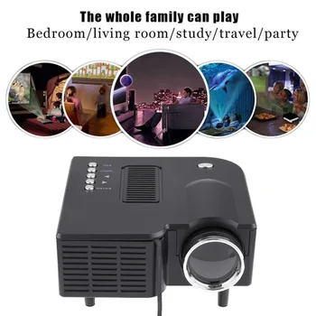 UC28 Mini projector HD home 1080P micro portable led projector LCD Display Technology for home entertainm conference system
UC28 Mini projector HD home 1080P micro portable led projector LCD Display Technology for home entertainm conference system