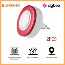 Siren Alarm Zigbee 3.0 Wireless Indoor Fire Strobe Flash Smart Home Big Sounds To Threaten Thief Siren 1.2
Siren Alarm Zigbee 3.0 Wireless Indoor Fire Strobe Flash Smart Home Big Sounds To Threaten Thief Siren 1.2