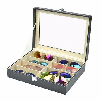 8 Grid Glasses Storage Display Case Box Eyewear Sunglasses Jewelry Watches Display Organizer Leather Tray Organizer Holder Box
8 Grid Glasses Storage Display Case Box Eyewear Sunglasses Jewelry Watches Display Organizer Leather Tray Organizer Holder Box
