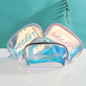 Holographic Makeup Bag Multipurpose Cosmetic Travel Pouch Toiletry Organizer Purse for Women NIN668
Holographic Makeup Bag Multipurpose Cosmetic Travel Pouch Toiletry Organizer Purse for Women NIN668