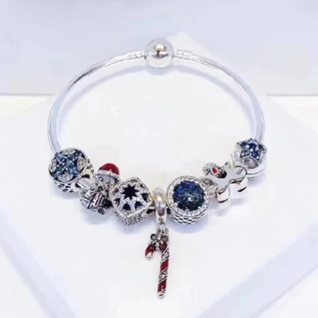 100% 925 Sterling Silver Winter Christmas Bracelet Set Star Moon Cookies People Charm Women Charming Jewelry 
100% 925 Sterling Silver Winter Christmas Bracelet Set Star Moon Cookies People Charm Women Charming Jewelry