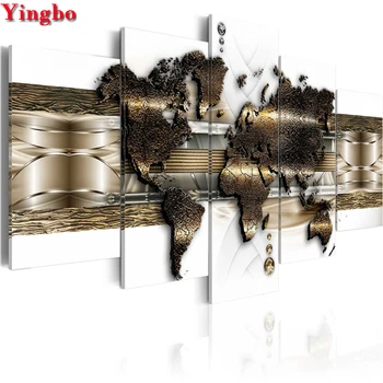 Full Drill Square round Diamond Painting 5 Pieces World Map Diamond Embroidery Cross Stitch Rhinestone Painting Mosaic Kit
Full Drill Square round Diamond Painting 5 Pieces World Map Diamond Embroidery Cross Stitch Rhinestone Painting Mosaic Kit