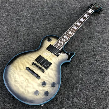 High-quality 6-string electric guitar, large floc maple veneer, peach blossom core, gold and Korean accessories, rose fingerboar
High-quality 6-string electric guitar, large floc maple veneer, peach blossom core, gold and Korean accessories, rose fingerboar