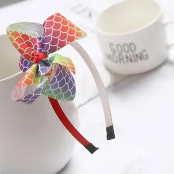 Sweet Shiny Sequins Rainbow Printed Ribbon Hair Bows Hairband For Girls Baby Headbands Children Hair Accessories Princess Gift
Sweet Shiny Sequins Rainbow Printed Ribbon Hair Bows Hairband For Girls Baby Headbands Children Hair Accessories Princess Gift