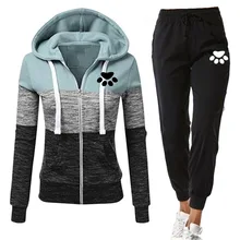Herfst Trainingspak Vrouw Rits Patchwork Hoodie + Broek Pak Lange Mouw Sweatshirts En Broek 2 Delige Set Winter Kleding
Herfst Trainingspak Vrouw Rits Patchwork Hoodie + Broek Pak Lange Mouw Sweatshirts En Broek 2 Delige Set Winter Kleding