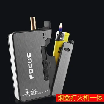 Automatic Cigarette Case Portable Business Women Men Cigarette Boxes Lighter Can Be Stored Fashion Gift 2020 E0958
Automatic Cigarette Case Portable Business Women Men Cigarette Boxes Lighter Can Be Stored Fashion Gift 2020 E0958