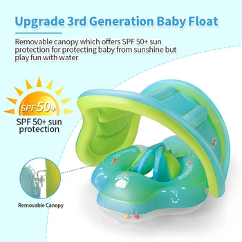 Swimbobo baby swim float swimming ring Inflatable Infant Floating UV- baby floating with canopy Swim Trainer Sunshade
Swimbobo baby swim float swimming ring Inflatable Infant Floating UV- baby floating with canopy Swim Trainer Sunshade