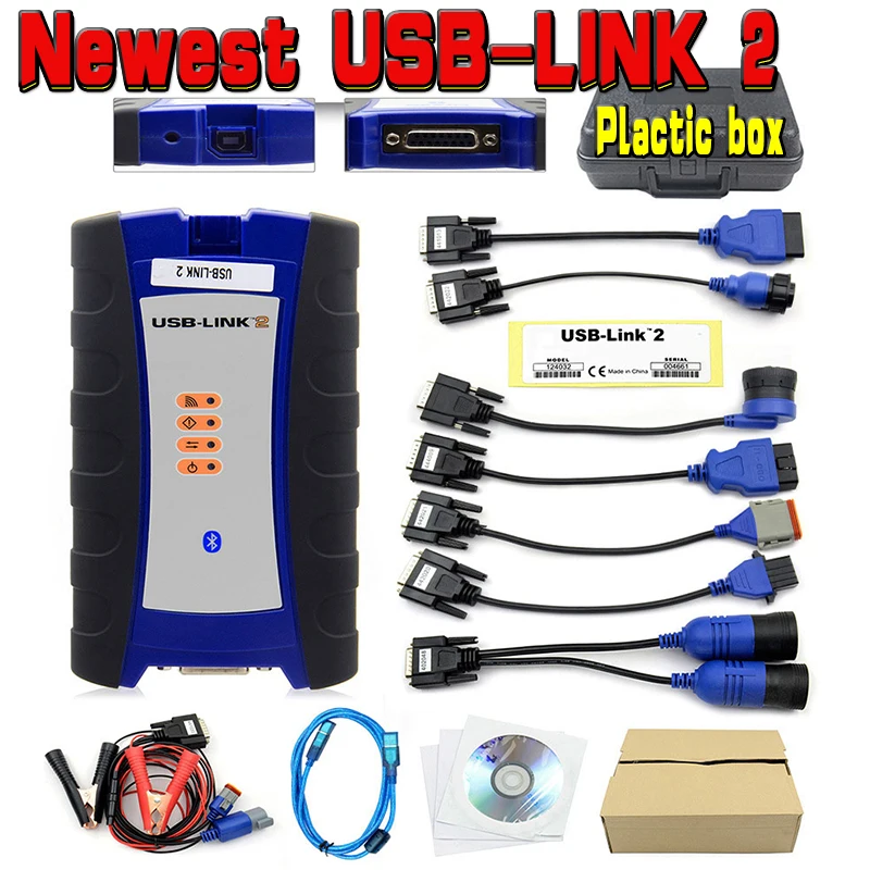 2020 Newest USB Link 2 With Bluetooth Truck diagnostic Tool 125032 Heavy Duty Truck Scanner For Cummis Nexiq2 HINO
2020 Newest USB Link 2 With Bluetooth Truck diagnostic Tool 125032 Heavy Duty Truck Scanner For Cummis Nexiq2 HINO