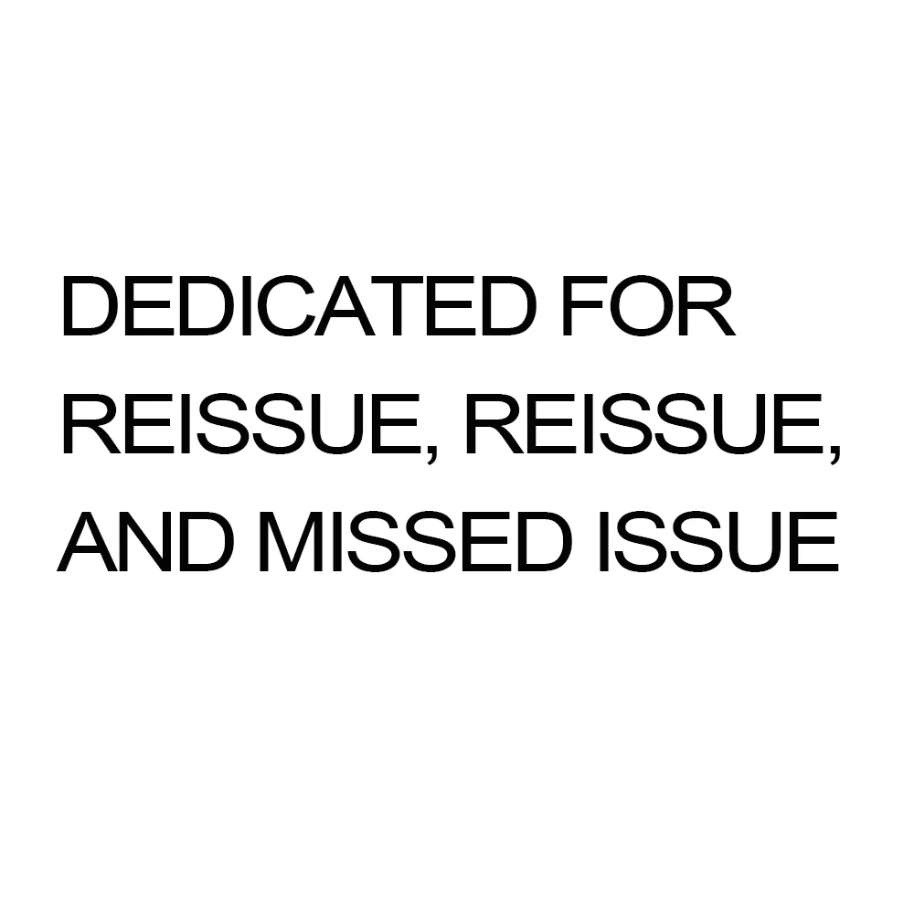 This link is only used for reissues, reissues, missed postings, please do not place an order
This link is only used for reissues, reissues, missed postings, please do not place an order