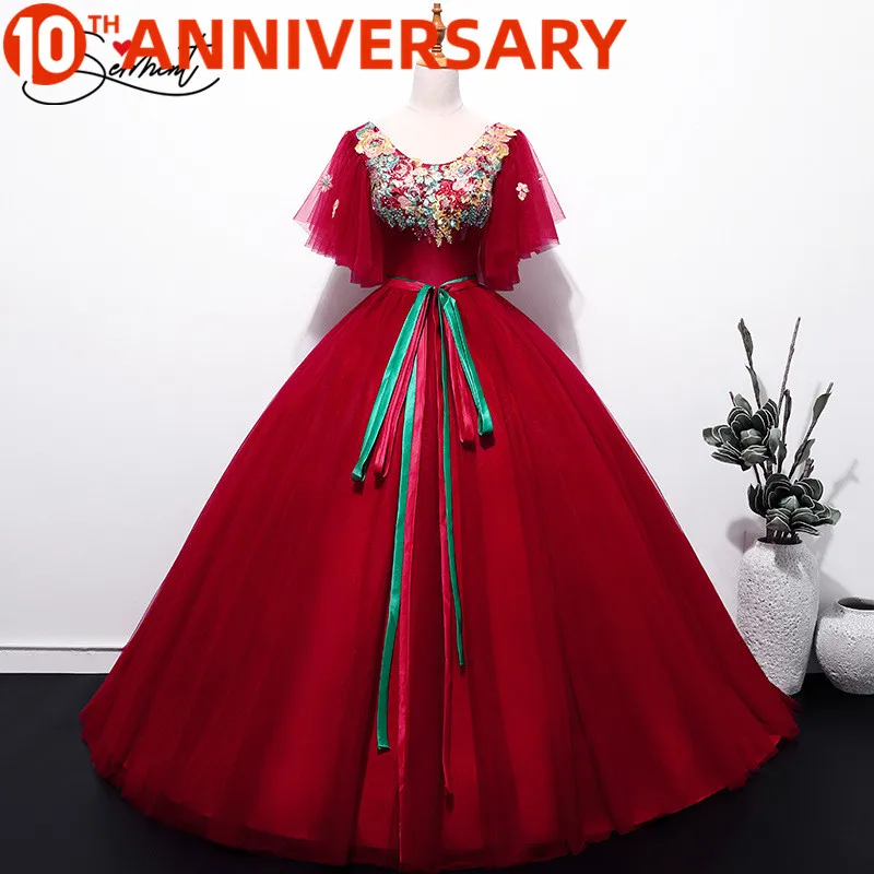 OllyMurs Color Prom Dress Opera Performance New Spring and Summer 6 Layer 3D Flower Fluffy Thin Shoulder Dress Free Shipping
OllyMurs Color Prom Dress Opera Performance New Spring and Summer 6 Layer 3D Flower Fluffy Thin Shoulder Dress Free Shipping