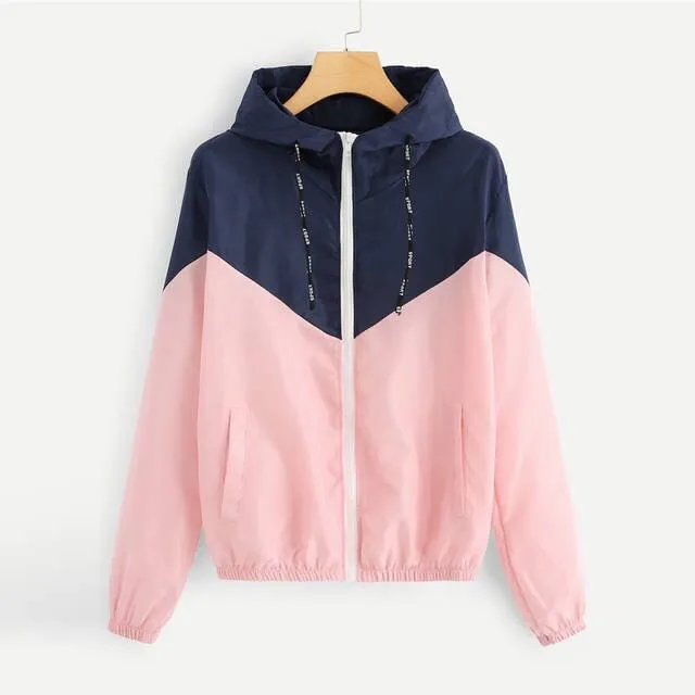 2020 Hot Sale Sun Protection Coat Spring and Autumn The New Women's Solid Color Two-Color Splicing Long Sleeve
2020 Hot Sale Sun Protection Coat Spring and Autumn The New Women's Solid Color Two-Color Splicing Long Sleeve