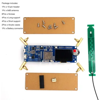 WiFi Deauther OLED V5 ESP8266 PCB Mini Module Case 18650 Battery Polarity Protection Screws Development Board Set Electronic 
WiFi Deauther OLED V5 ESP8266 PCB Mini Module Case 18650 Battery Polarity Protection Screws Development Board Set Electronic