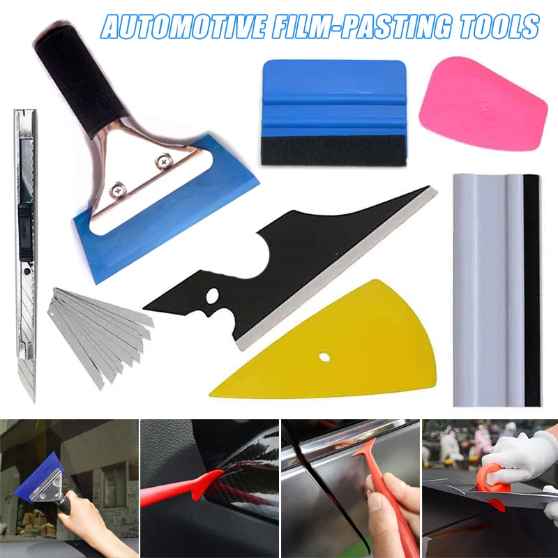 5pcs/8pcs Car Window Tint Wrapping Vinyl Tools Squeegee Scraper Applicator Kits MJJ88
5pcs/8pcs Car Window Tint Wrapping Vinyl Tools Squeegee Scraper Applicator Kits MJJ88