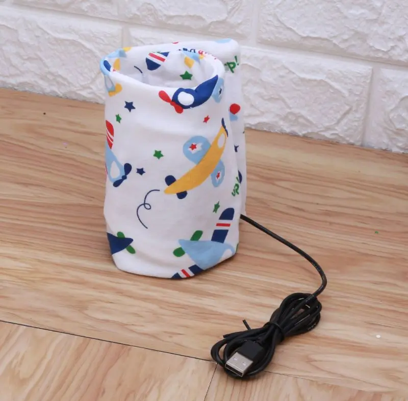 

USB Milk Water Warmer Travel Stroller Insulated Bag Baby Nursing Bottle Heater Newborn Infant Portable Bottle Feeding Warmers