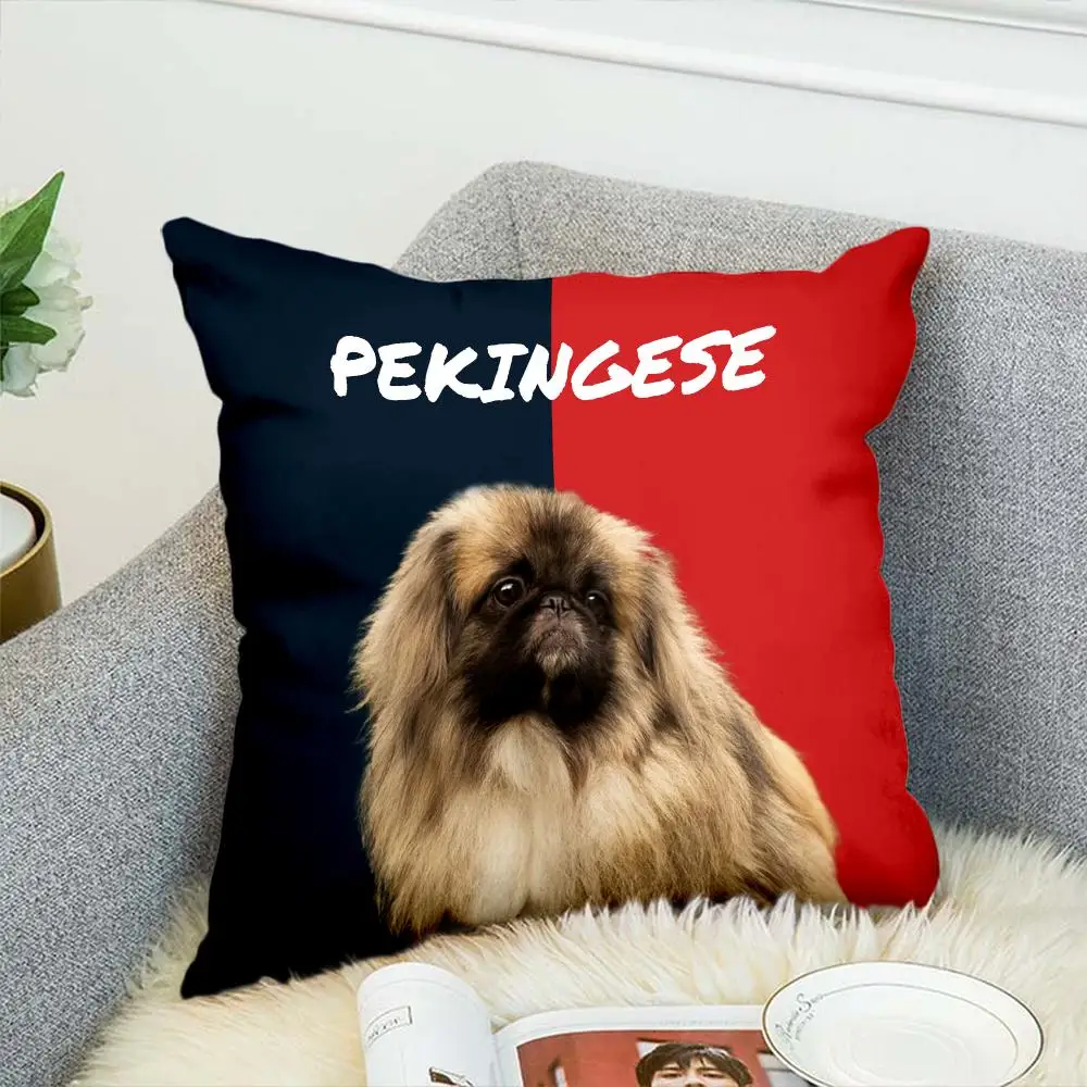 HX Pekingese Pillowcase Animals 3D Graphic Splicing Best Friends Polyester Zip Cushion Cover Pets Dogs Car Sofa Pillow Case
HX Pekingese Pillowcase Animals 3D Graphic Splicing Best Friends Polyester Zip Cushion Cover Pets Dogs Car Sofa Pillow Case