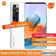 Global Version xioami Note10 Pro 6.1 Inch Smartphone 16GB+512GB Unlocked 4800mAh Android 10.0 5G Mobilephone Support Google GPS
Global Version xioami Note10 Pro 6.1 Inch Smartphone 16GB+512GB Unlocked 4800mAh Android 10.0 5G Mobilephone Support Google GPS