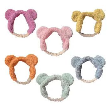 Korean Women Velvet Thick Warm Headband Faux Wool Plush Fuzzy Wide Hairband Sweet Candy Color Cute Bear Ears Elastic Turban
Korean Women Velvet Thick Warm Headband Faux Wool Plush Fuzzy Wide Hairband Sweet Candy Color Cute Bear Ears Elastic Turban