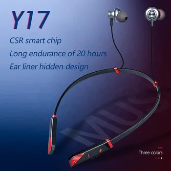 New Sports Wireless Neckband Earphone 3D In-ear Stereo With Mic Headset Ultra-long Standby Bluetooth Headset for Any Smart phone
New Sports Wireless Neckband Earphone 3D In-ear Stereo With Mic Headset Ultra-long Standby Bluetooth Headset for Any Smart phone