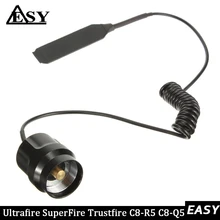 

Remote Control Remote Pressure Switch For Ultrafire SuperFire C8-Q5 C8-R5 C8-T6 504B Trustfire C8Suit LED Flashlight Lamp Black