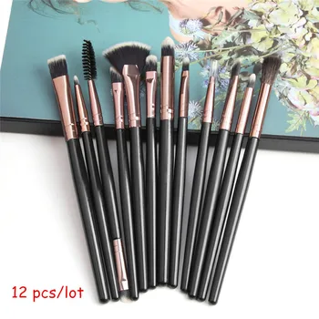 12 pcs/lot Makeup Brushes Set Eye Shadow Blending Eyeliner Eyelash Eyebrow Fan Brush For Makeup Wholesale pincel maquiagem Kit
12 pcs/lot Makeup Brushes Set Eye Shadow Blending Eyeliner Eyelash Eyebrow Fan Brush For Makeup Wholesale pincel maquiagem Kit