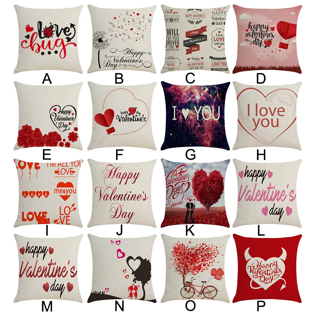 Throw Pillow Valentines Day Linen Pillowcase Home Bed Decorative Square Print Cushion Cover Pillowcase Sofa Car Cushion Pillow
Throw Pillow Valentines Day Linen Pillowcase Home Bed Decorative Square Print Cushion Cover Pillowcase Sofa Car Cushion Pillow