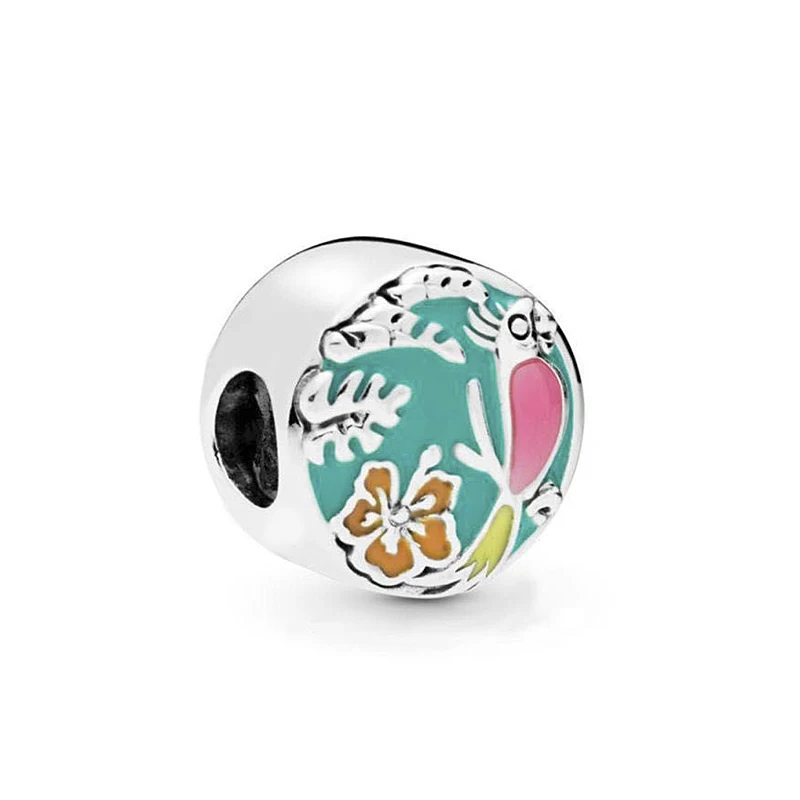 Fit Original Pan Charms Bracelet Women Color Enamel Leaf Flower Cute Bird Parrot Beads for Jewelry Making DIY Pulsera Bangle
Fit Original Pan Charms Bracelet Women Color Enamel Leaf Flower Cute Bird Parrot Beads for Jewelry Making DIY Pulsera Bangle