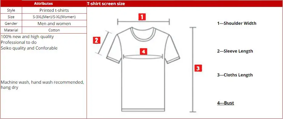 3xl Shirt Size Chart