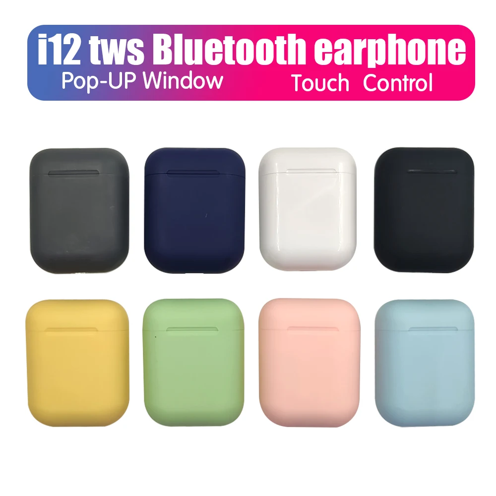 i12 tws original matte earphones 5.0 bluetooth headphones touch headsets sport mini earbuds i12tws earpieces for mobile phones
i12 tws original matte earphones 5.0 bluetooth headphones touch headsets sport mini earbuds i12tws earpieces for mobile phones