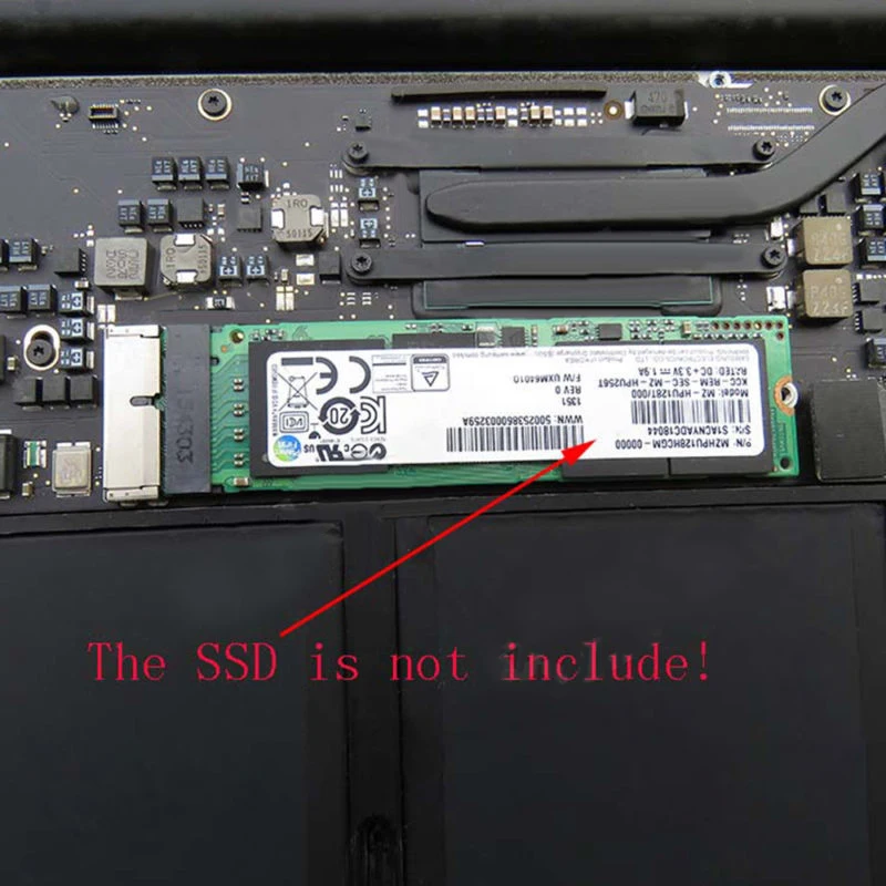 12 + 16pin к M.2 NGFF M-Key SSD карта конвертации для 2014 2015 Mac-book 2013/14/15 Apple AIR A1465 A1466 A1398 A1502