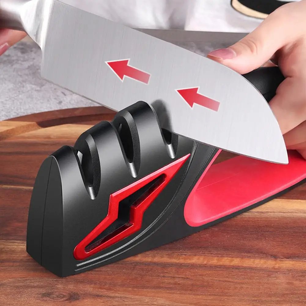 Four-in-one Use Kitchen Cutter Sharpener Scissors Artifact Effective Household Sharpening Tool
Four-in-one Use Kitchen Cutter Sharpener Scissors Artifact Effective Household Sharpening Tool
