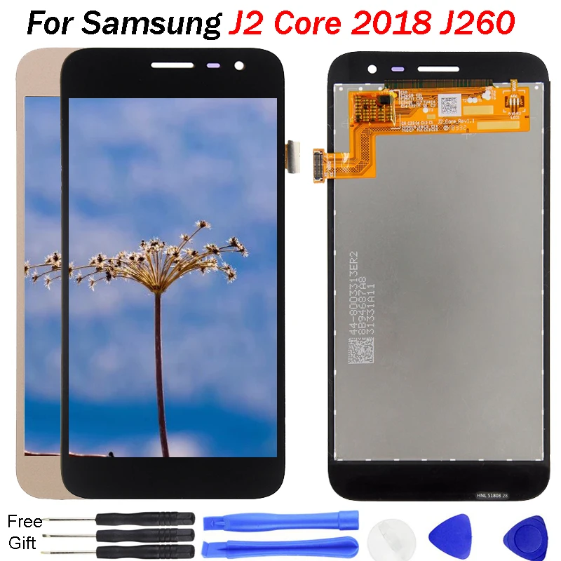 Original Lcd For Samsung Galaxy J2 Core 2018 Display J260 J260M LCD Display With Touch Screen Digitizer Assembly J260F Display 
Original Lcd For Samsung Galaxy J2 Core 2018 Display J260 J260M LCD Display With Touch Screen Digitizer Assembly J260F Display
