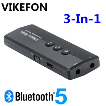 3 in 1 Bluetooth 5.0 Car Kit Receiver Transmitter Stereo Bluetooth AUX USB 3.5mm Jack Audio For Car Bluetooth Wireless Adapter
3 in 1 Bluetooth 5.0 Car Kit Receiver Transmitter Stereo Bluetooth AUX USB 3.5mm Jack Audio For Car Bluetooth Wireless Adapter