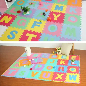 36 pieces/sets of 3D jigsaw puzzle children's mini EVA foam letters alphanumeric floor soft educational toys baby game pad toys
36 pieces/sets of 3D jigsaw puzzle children's mini EVA foam letters alphanumeric floor soft educational toys baby game pad toys