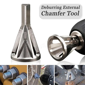 New Stainless Steel Chamfering Tool Woodworking Chamfer Grinding Angle Trimming Remove Burr Tools for Drill Bit
New Stainless Steel Chamfering Tool Woodworking Chamfer Grinding Angle Trimming Remove Burr Tools for Drill Bit