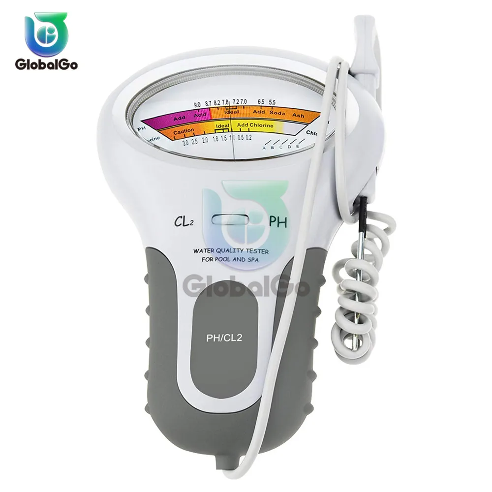 CL2 PH Tester Checks Water Detector Portable Home Digital Water Quality Testing Analyzer Sensor for Spa Sensor Swimming Pool
CL2 PH Tester Checks Water Detector Portable Home Digital Water Quality Testing Analyzer Sensor for Spa Sensor Swimming Pool