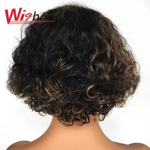 Highlight Wavy Wigs Short Human Hair Bob Lace Part Wigs For Women Water Wave Wigs Curly Wig Indian Short Ombre Human Hair Wigs
Highlight Wavy Wigs Short Human Hair Bob Lace Part Wigs For Women Water Wave Wigs Curly Wig Indian Short Ombre Human Hair Wigs