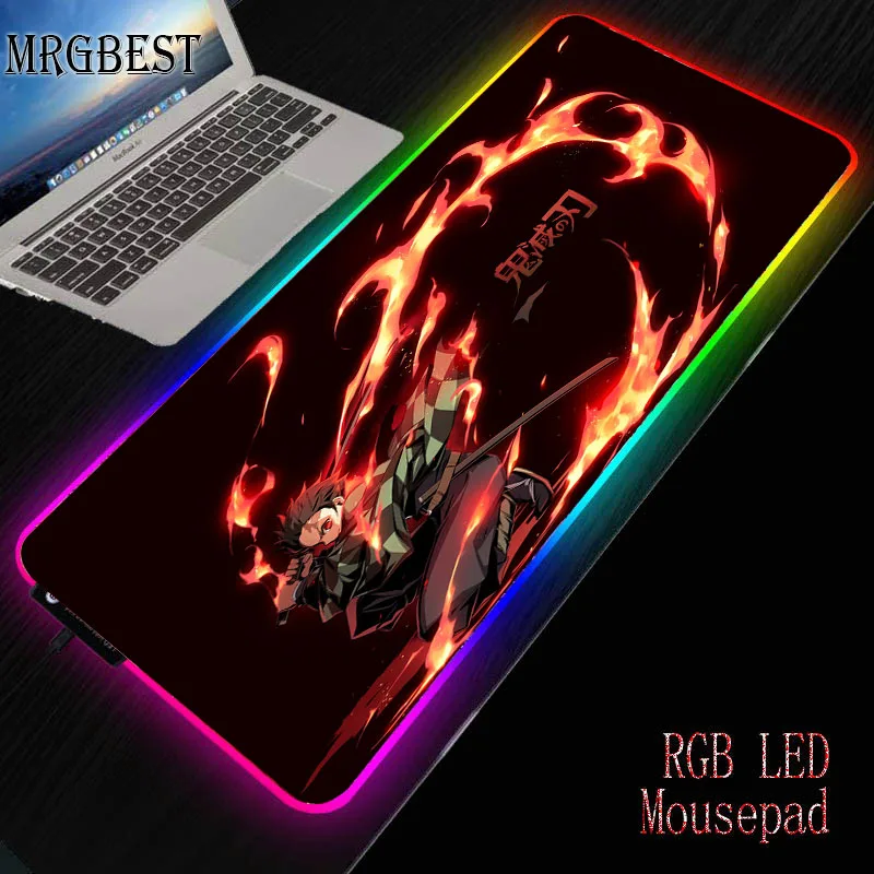 MRGBEST Popular Anime Demon Killer Kimetsu No Yaiba Large RGB Lockedge Mouse Pad Computer Desk Mat Speed Rubber Non-slip Carpet
MRGBEST Popular Anime Demon Killer Kimetsu No Yaiba Large RGB Lockedge Mouse Pad Computer Desk Mat Speed Rubber Non-slip Carpet