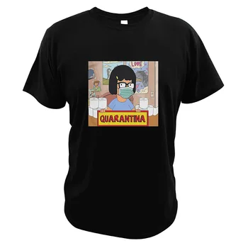 Tina Belcher T-shirt Bobs Burgers Animated Sitcom Cartoon Parody Quarantine Social Distancing Unisex Cotton Tees
Tina Belcher T-shirt Bobs Burgers Animated Sitcom Cartoon Parody Quarantine Social Distancing Unisex Cotton Tees