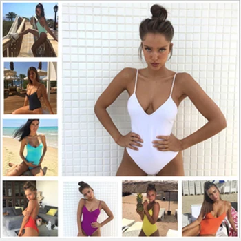 Thong Sexy One Piece Swimsuit Solid Female Black Swimwear Women Backless White Brazilian Monokini Bathing Suit bikini Women
Thong Sexy One Piece Swimsuit Solid Female Black Swimwear Women Backless White Brazilian Monokini Bathing Suit bikini Women