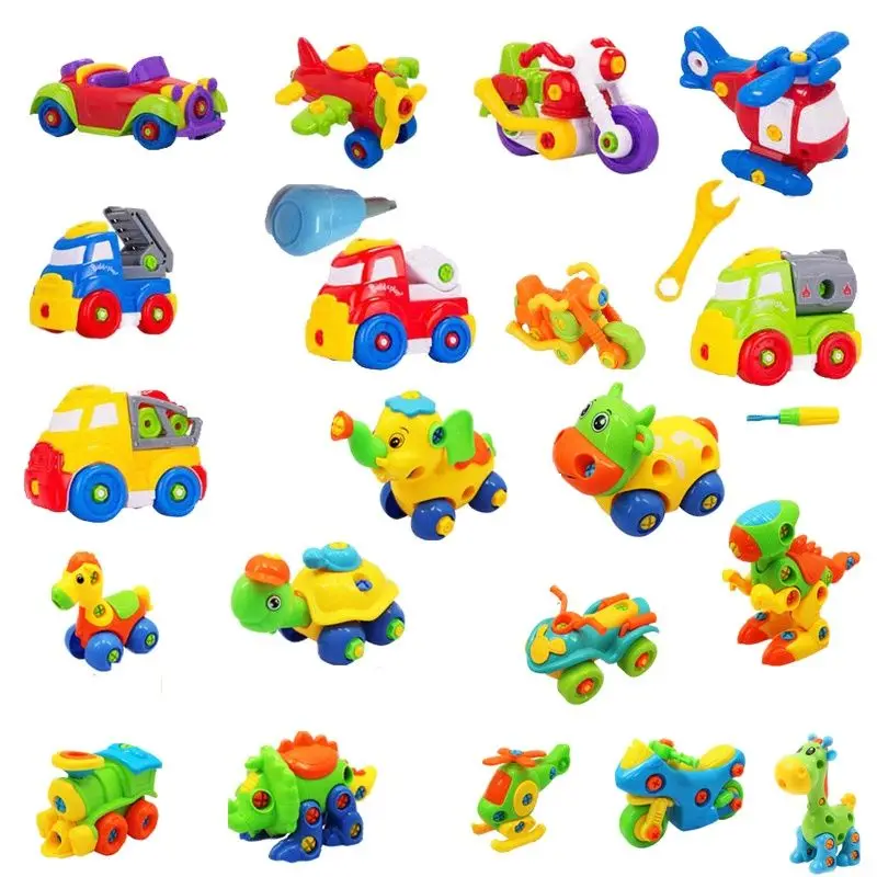 Children Train Car Toy DIY Disassembling Plane Car Building Blocks Model Tool with Screwdriver Assembled Educational Toys
Children Train Car Toy DIY Disassembling Plane Car Building Blocks Model Tool with Screwdriver Assembled Educational Toys