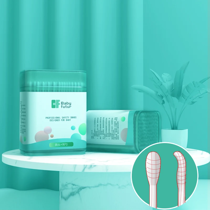 400 Pcs/Box Baby swab Baby dedicated Cotton Sticks Sterile Cotton Swabs Double Head Cotton Buds Swab Baby Ear Sticks with Stor
400 Pcs/Box Baby swab Baby dedicated Cotton Sticks Sterile Cotton Swabs Double Head Cotton Buds Swab Baby Ear Sticks with Stor