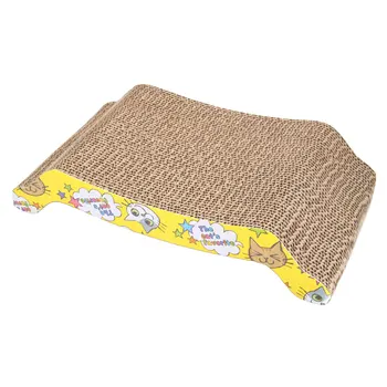 Cute U Shape Corrugated Paper Pet Cat Toy Cat Claw-grinding Plate with Catnip Leopard Print Pattern LBShipping
Cute U Shape Corrugated Paper Pet Cat Toy Cat Claw-grinding Plate with Catnip Leopard Print Pattern LBShipping